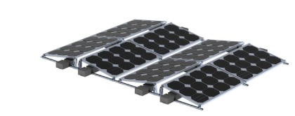 TP-7 Flat Roof Ballast Mounting System